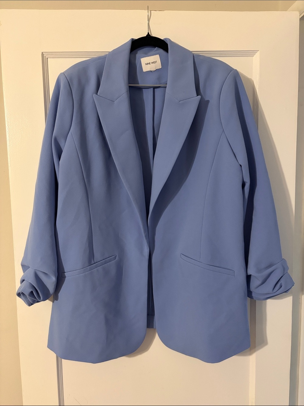 Nine West Blue Blazer Jacket